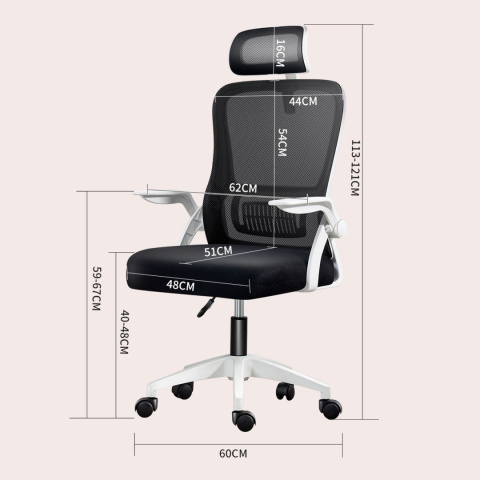 FOTEL OBROTOWY KOMPUTEROWY KRZESŁO BIUROWE DO PRACY DOMU BIURA ERGONOMICZNE FOTEL OBROTOWY KOMPUTEROWY KRZESŁO BIUROWE DO PRACY DOMU BIURA ERGONOMICZNE