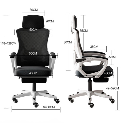 FOTEL OBROTOWY KOMPUTEROWY KRZESŁO BIUROWE DO PRACY DOMU BIURA ERGONOMICZNE FOTEL OBROTOWY KOMPUTEROWY KRZESŁO BIUROWE DO PRACY DOMU BIURA ERGONOMICZNE