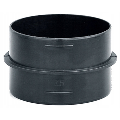 Łącznik do ogrzewania 75mm Webasto Eberspacher złącze rury czarne StandHeiz Łącznik do ogrzewania 75mm Webasto Eberspacher złącze rury czarne StandHeiz