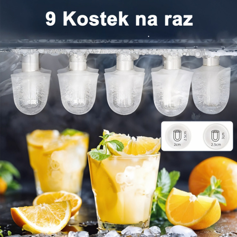KOSTKARKA DO LODU CZARNA STANDHEIZ KOSTKARKA DO LODU CZARNA STANDHEIZ