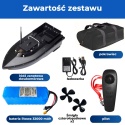 ŁÓDKA ZANĘTOWA ZDALNIE STEROWANA ŁÓDŹ DO ZANĘTY 2 KOMOROWA CZARNA STANDHEIZ